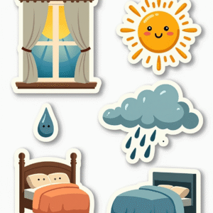 Wellness & Self-Care - Sticker Sheet v11